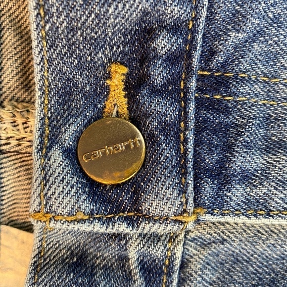 Carhartt Relaxed Fit Blue Jeans Mens 48X32 - Heavy Denim - Picture 7 of 7